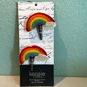 Rainbow 🌈 Pride Wine Bottle Stopper Set